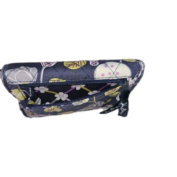 Vera Bradley Euro Wallet Floral Nightingale 10874-118 Coin Trifold - Picture 4 of 9